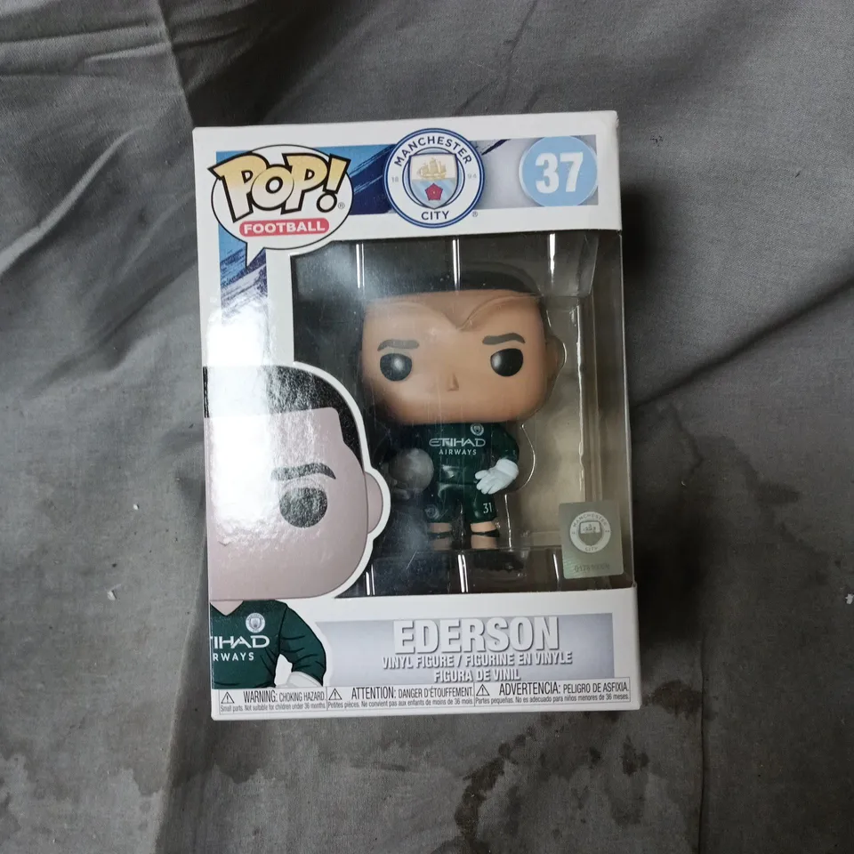 FUNKO POP! FOOTBALL EDERSON – MANCHESTER CITY, NO. 37 (BOXED)