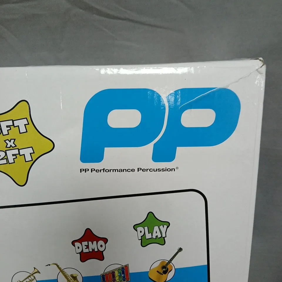 PERFOMRANCE PERCUSSION GIANT PIANO MAT – PLAY BY COLOUR (5FT X 2FT)