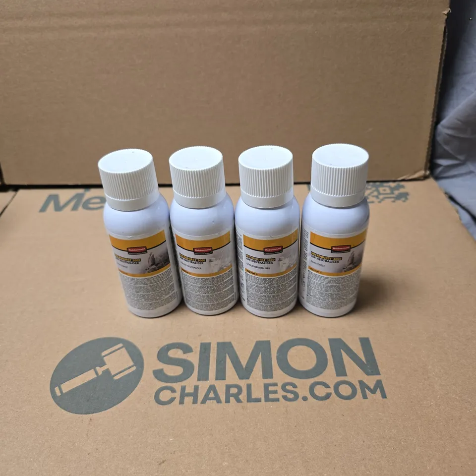 TOTE OF APPROXIMATELY 50 ASSORTED RUBBERMAID MICROBURST 3000 AIR NEUTRALIZER 75ML