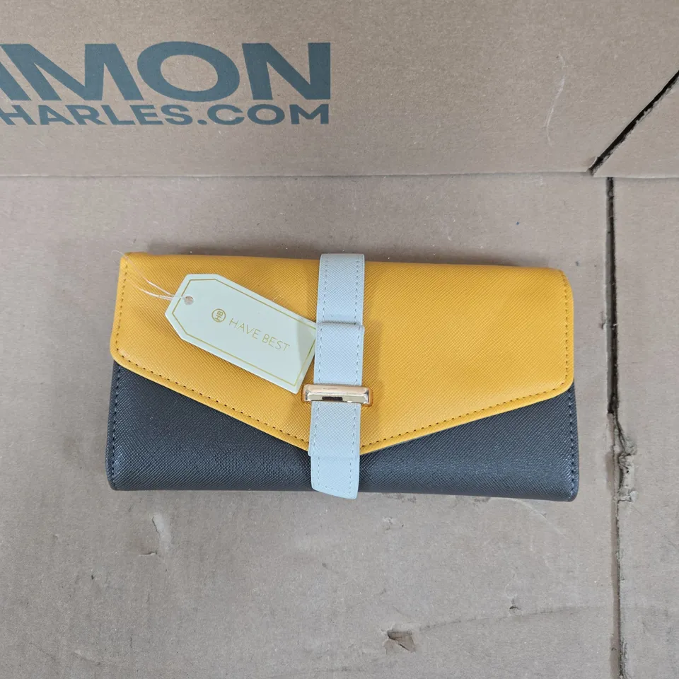 HAVE BEST TRI-COLOUR WALLET/CLUTCH 