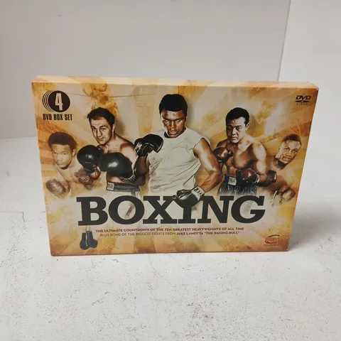 BOXING DVD BOX SET – 4 DVDS - THE TEN GREATEST HEAVYWEIGHTS OF ALL TIME 