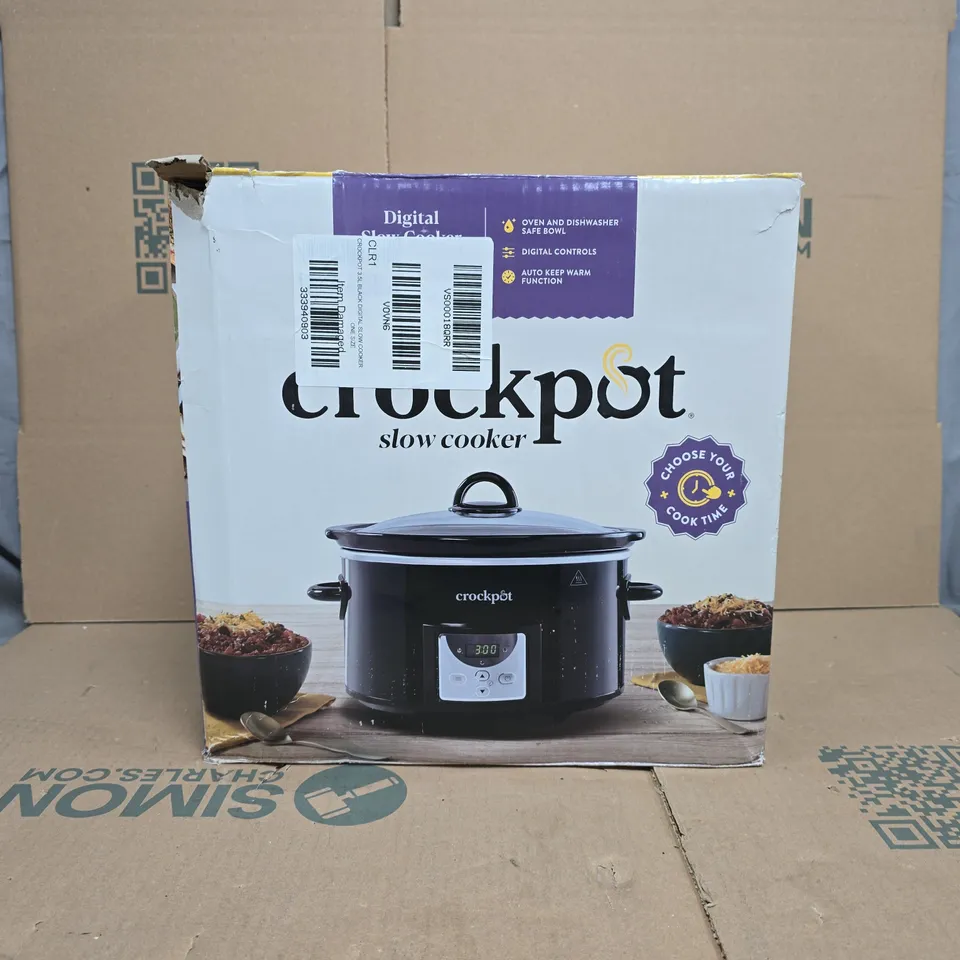 BOXED CROCKPOT SLOW COOKER