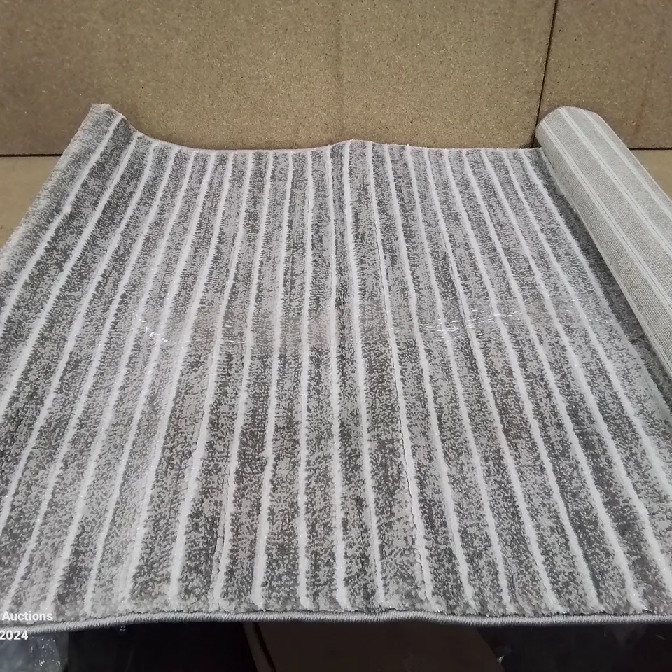 BRAND NEW PACO HOME GREY TIVAGO RUG SIZE 80CM X 150CM 