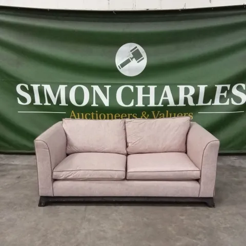 QUALITY DESIGNER MOCHA FABRIC 3 SEATER SOFA