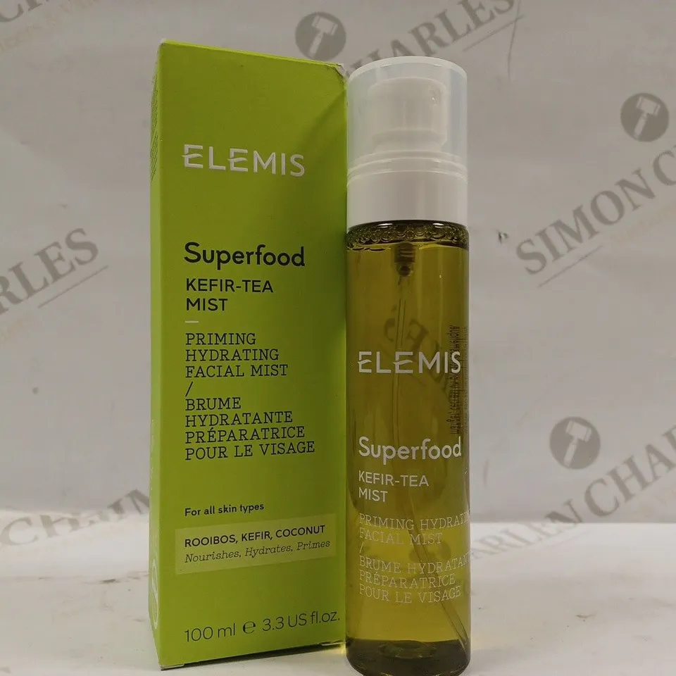 ELEMIS SUPERFOOD KEFIR TEA MIST PRIMING HYDRATING FACIAL MIST 100ML
