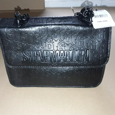 STEVE MADDEN SYNTHETIC BLACK BAG