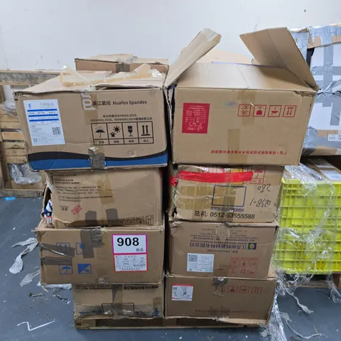 PALLET OF APPROXIMATELY 16 BOXES OF ASSORTED ITEMS 