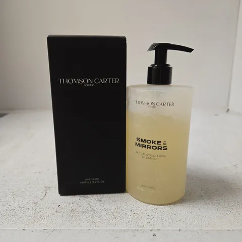 THOMSON CARTER LONDON SMOKE & MIRRORS BODY WASH – 450 ML – BOXED