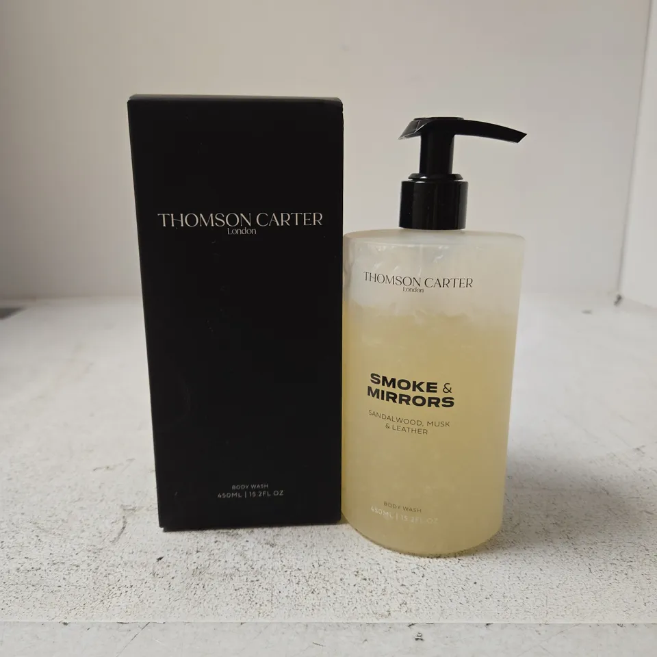 THOMSON CARTER LONDON SMOKE & MIRRORS BODY WASH – 450 ML – BOXED