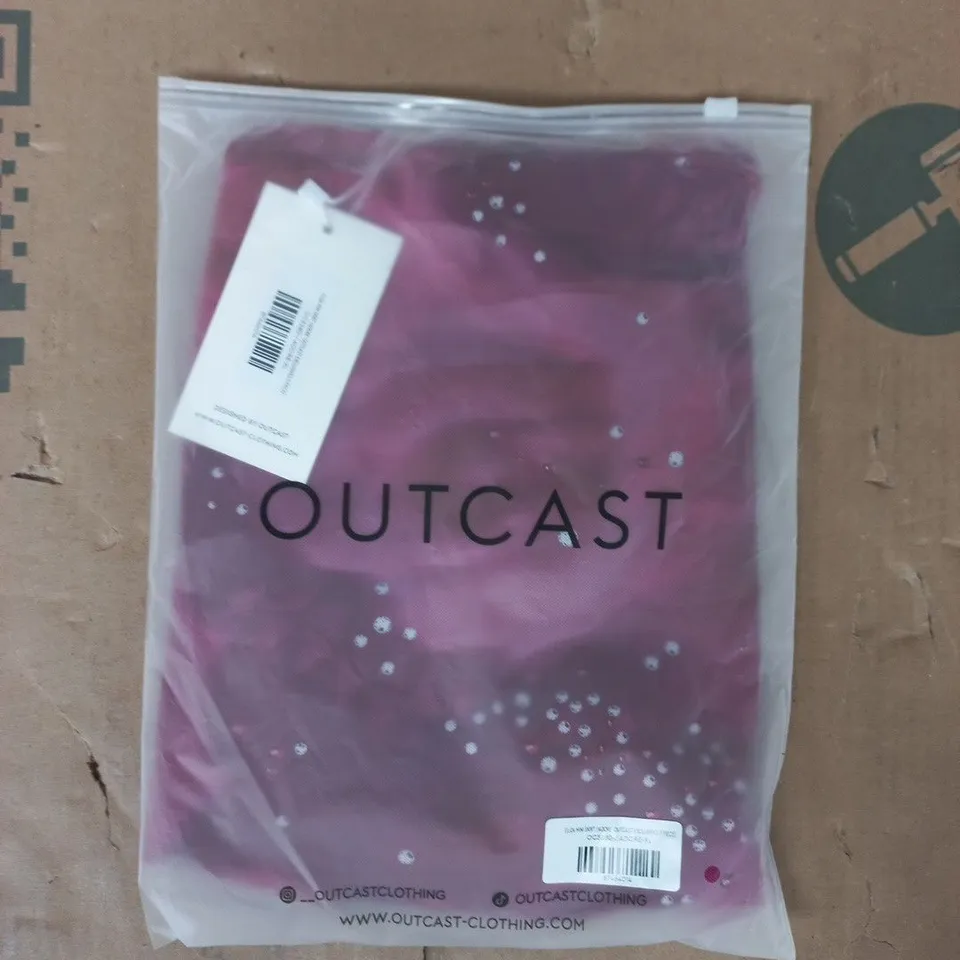 BAGGED OUTCAST ELIZA MINI SKIRT J'ADORE SIZE XL