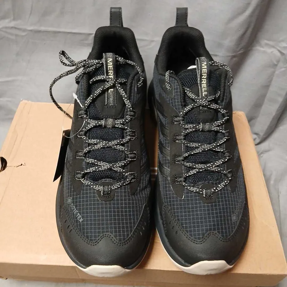 MERRELL MOAB SPEED 2 GTX – MEN'S WALKING SHOES, BLACK/MOON, UK 10.5 (EU 45)