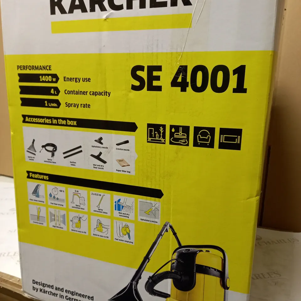 KARCHER SPRAY EXTRACTION CLEANER