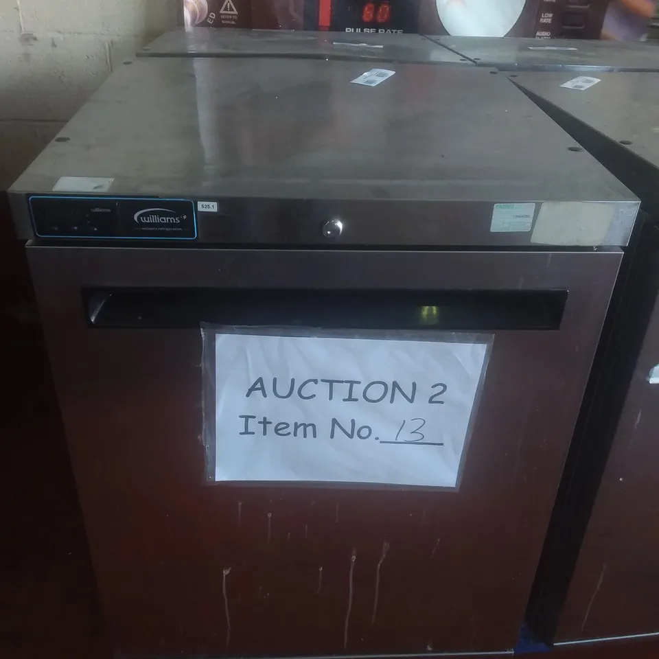 WILLIAMS HA135SA HC R2 UNDER COUNTER COMMERCIAL FRIDGE