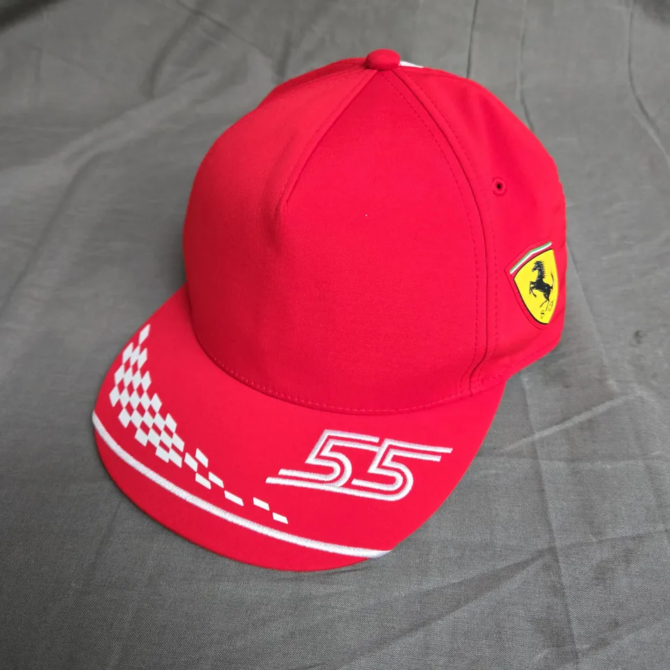 PUMA FERRARI 55 CAP IN RED