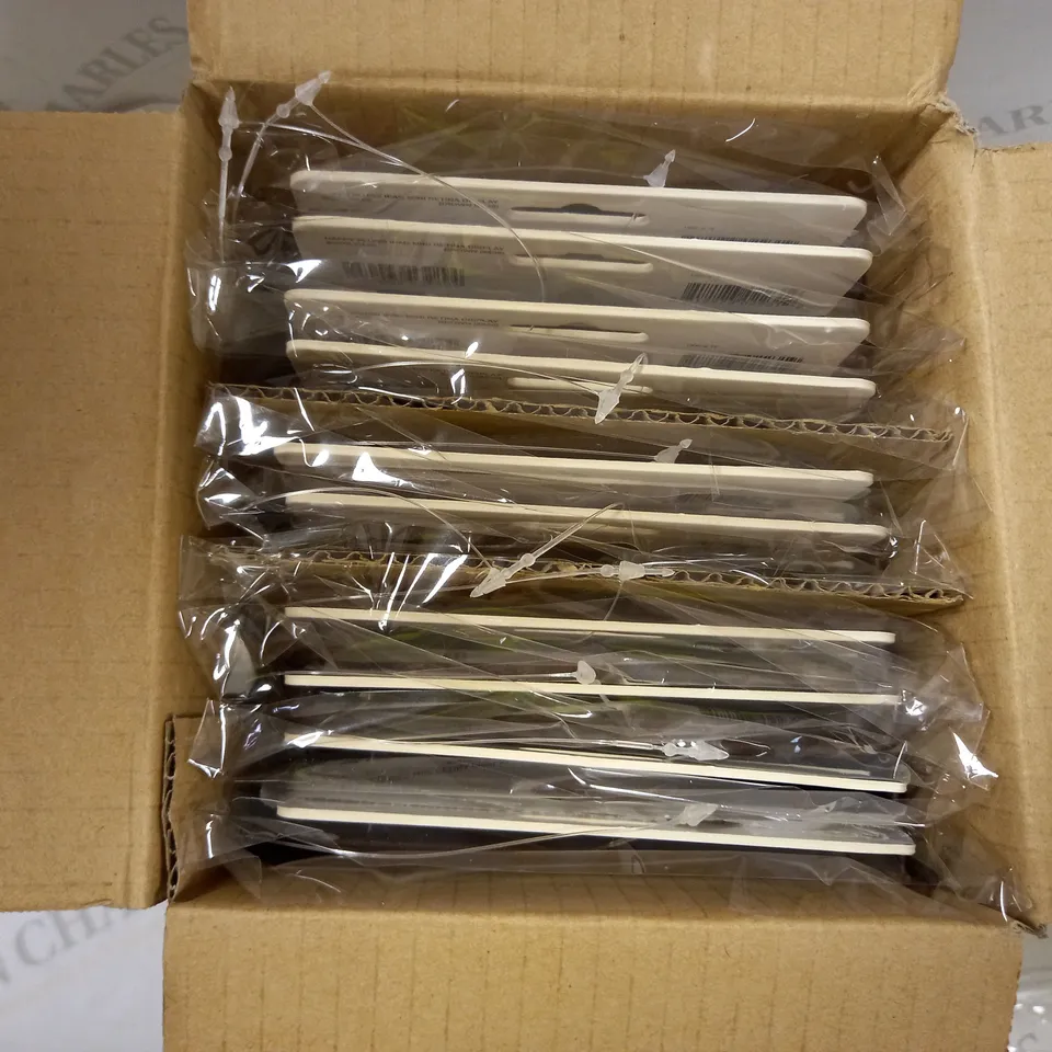 BOX OF APPROX 10 HAPPY PLUGS IPAD MINI BOOK CASES - BROWN