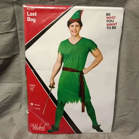 WICKED COSTUMES LOST BOY FANCY DRESS COSTUME (ONE SIZE)
