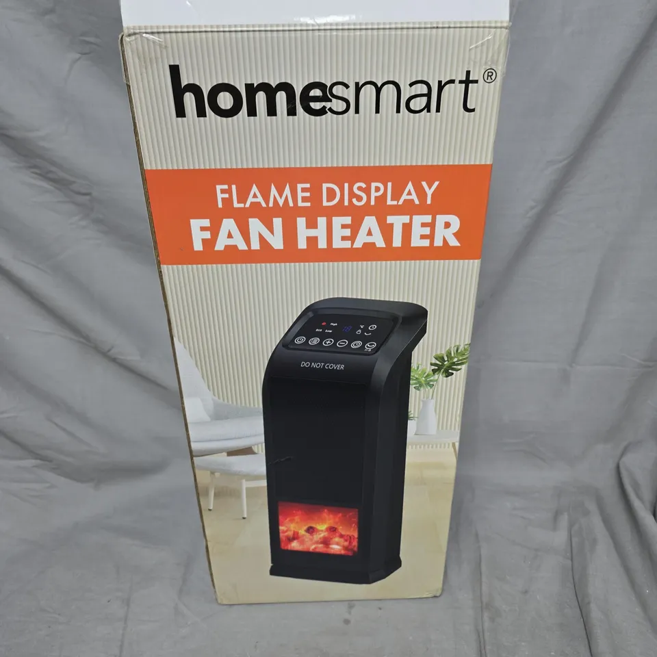 HOMESMART FLAME DISPLAY FAN HEATER