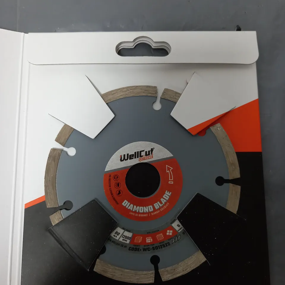 WELLCUT EXTREME PROFESSIONAL DIAMOND BLADE EN13236 - COLLECTION ONLY