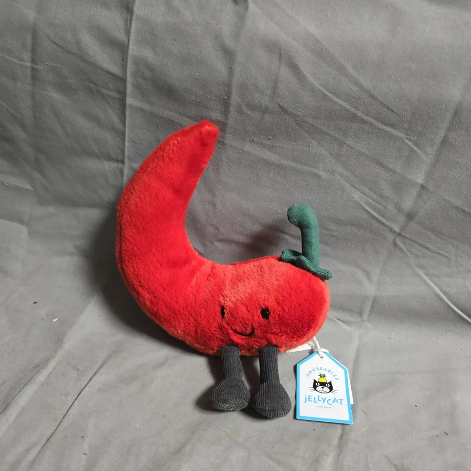 JELLYCAT AMUSEABLES CHILLI PEPPER PLUSH TOY 