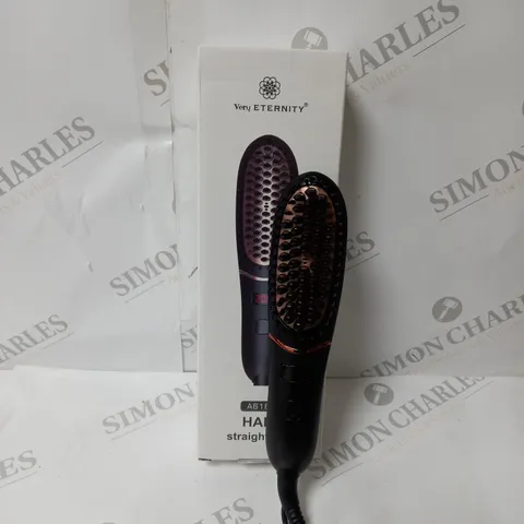 BOXED VERU ETERNITY A6180 HAIR STRAIGHTENER
