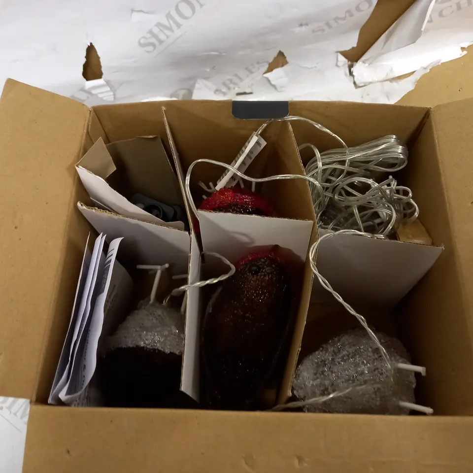 JOHN LEWIS 5 ROBINS ICE WHITE LEDS 