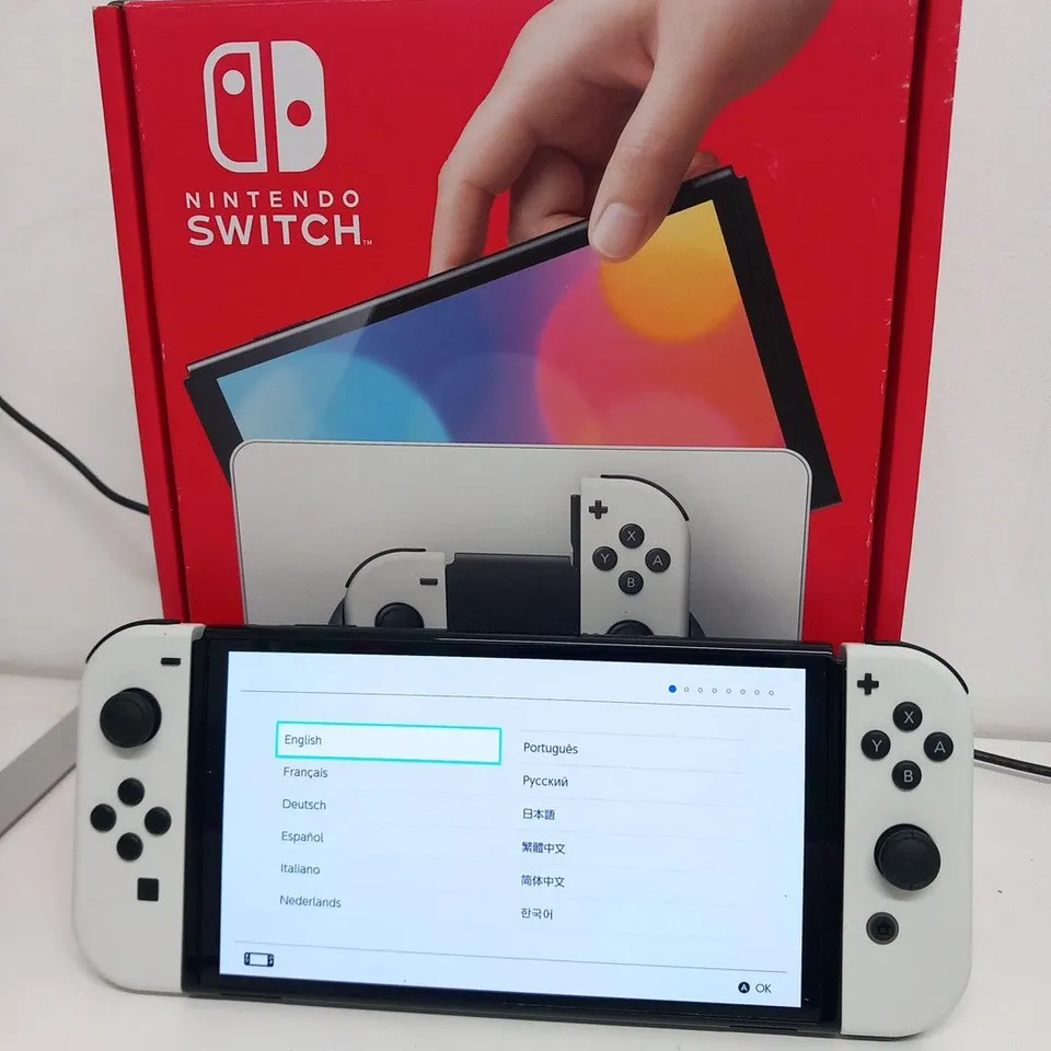 BOXED NINTENDO SWITCH OLED MODEL