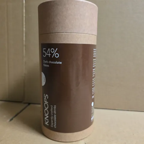 KNOPS 54% DARK CHOCOLATE FLAKES )