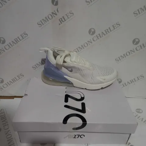 BOXED PAIR OF NIKE AIR270 SIZE UK 6