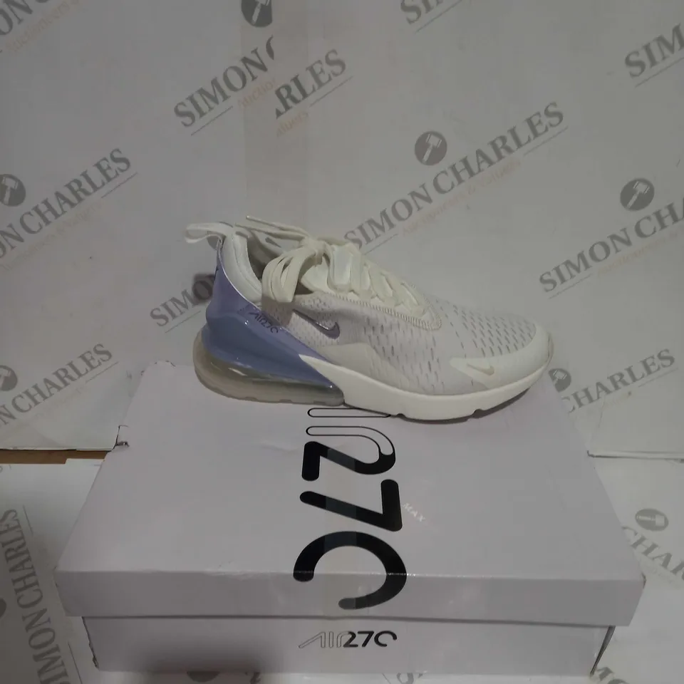 BOXED PAIR OF NIKE AIR270 SIZE UK 6