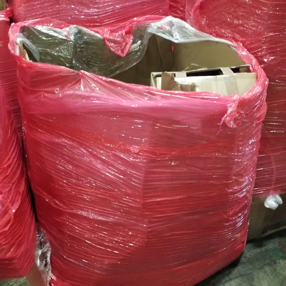 PALLET OF ASSORTED PRODUCTS INCLUDING PRESSURE WASHER, COFFEE TABLE, AIR COOLER, MANHOLE COVER, 2300M TILE CUTTER 