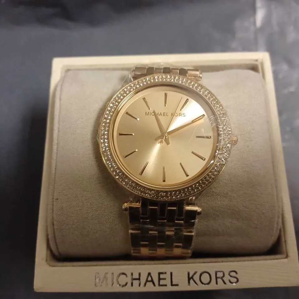 BOXED MICHAEL KORS ROSE GOLD CLASSIC WATCH