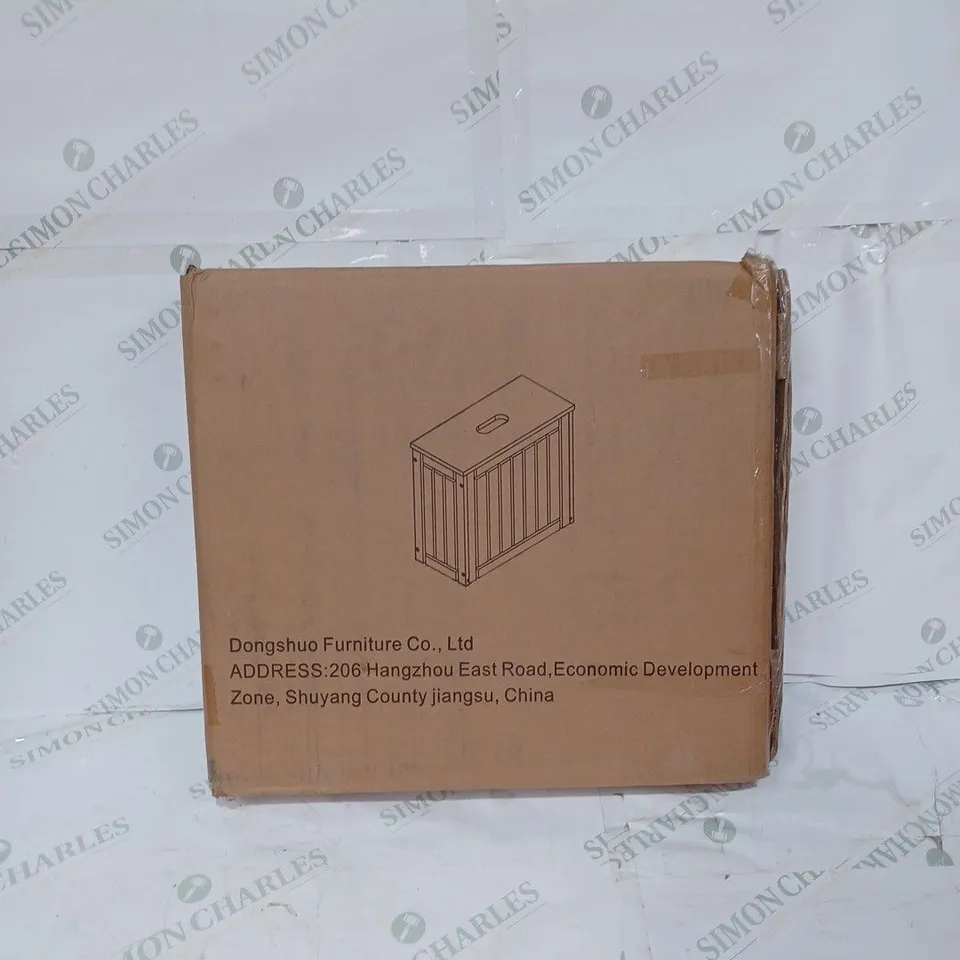 BOXED BATHROOM CABINET WHITE 