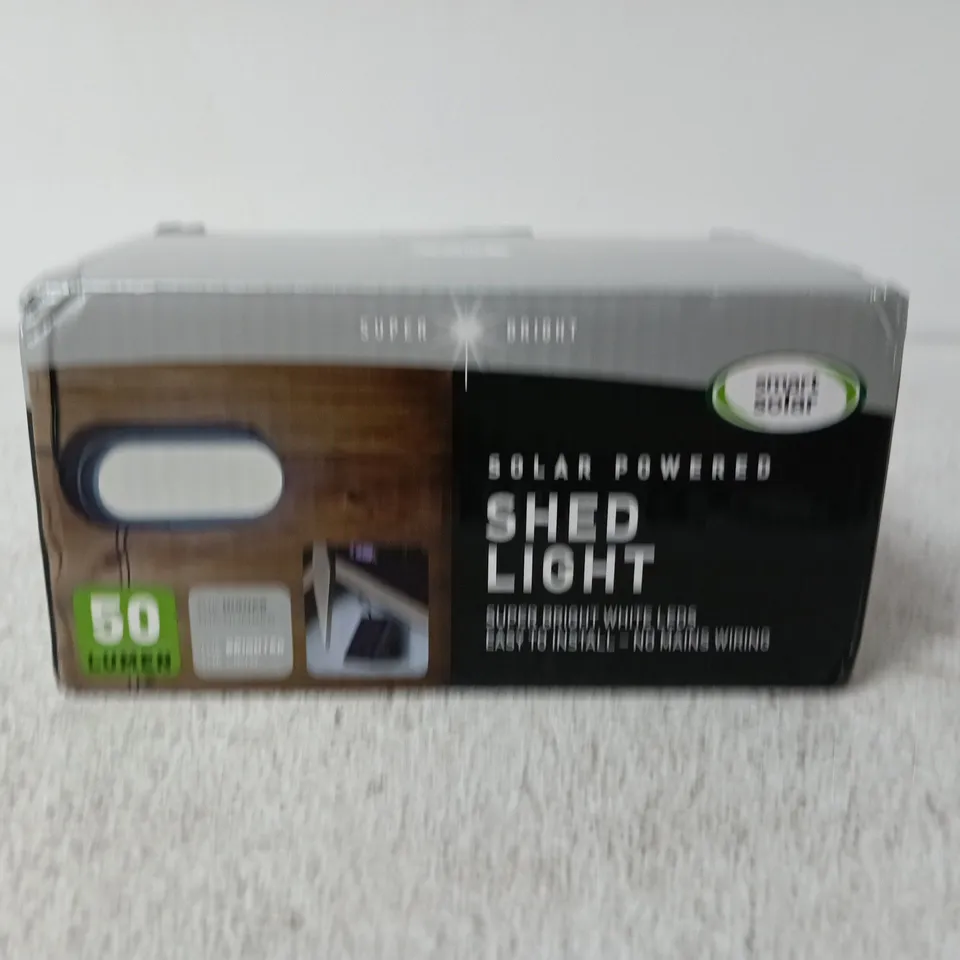SMART SOLAR SOLAR SHED LIGHT 50 LUMEN