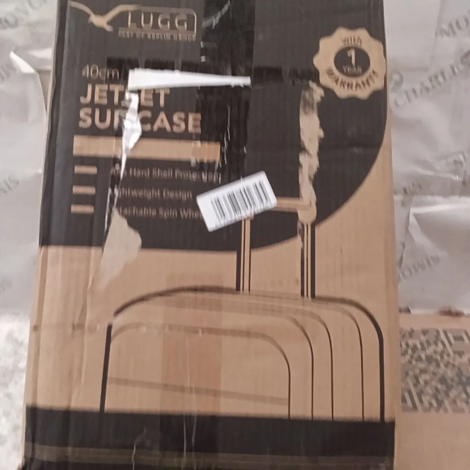 BOXED JET SUITCASE SIZE SMALL BLACK 