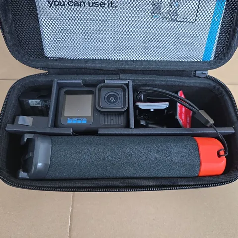 GOPRO 13 BLACK ACTION CAMERA WITH ACCESSORY BUNDLE – BLACK