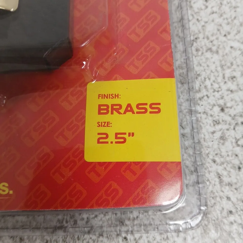 3 Lever Mortice Sashlock - Brass Finish, 2.5 Inch (TSS)