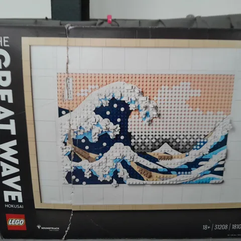 BOXED LEGO ART HOKUSAI - THE GREAT WAVE 