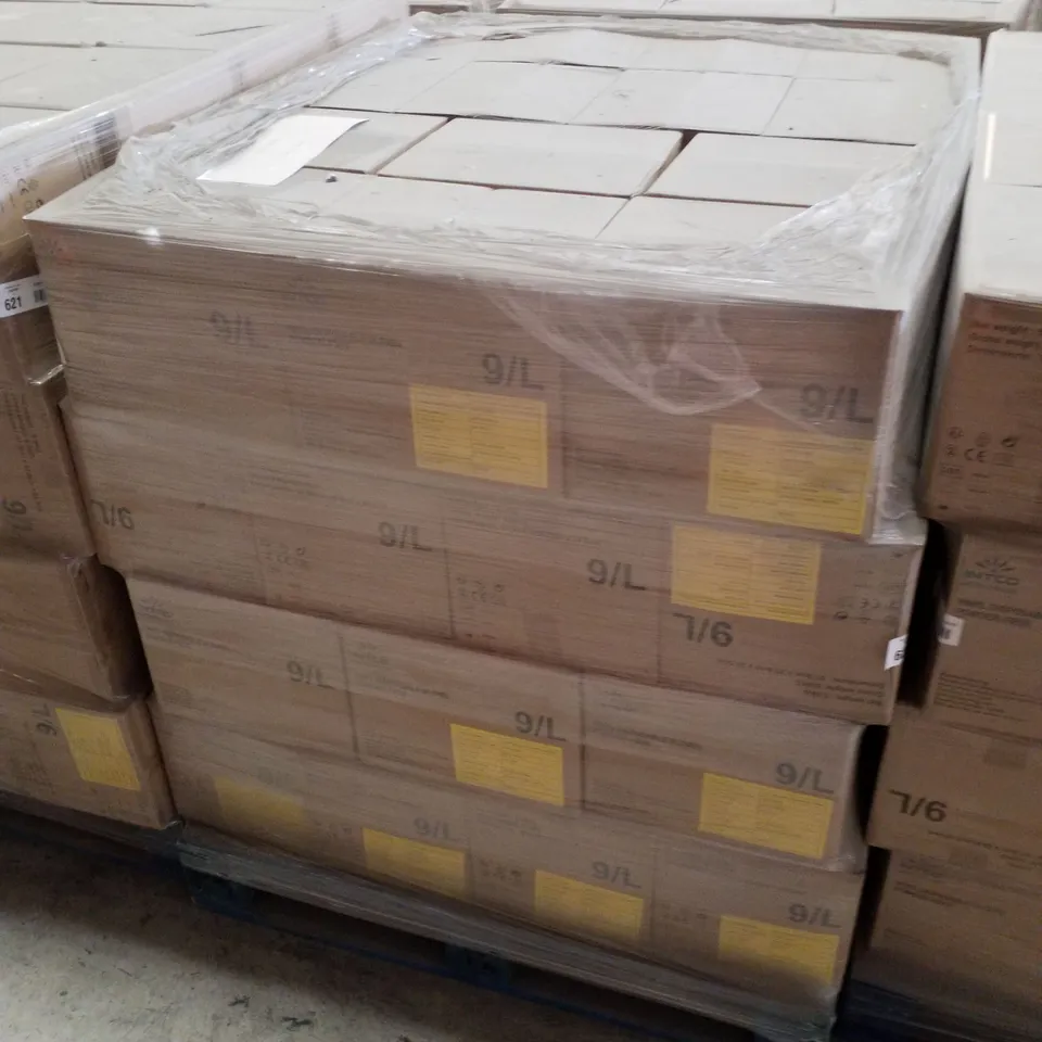 PALLET OF APPROXIMATELY 56 INTCO VINYL DISPOSABLE GLOVES 100PK BOXES - LARGE