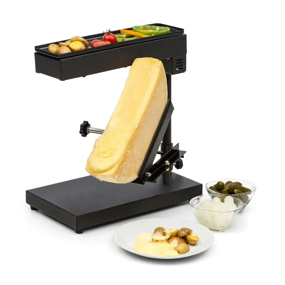 KLARSTEIN APPENZELL 1000W RACLETTE GRILL BLACK