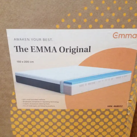 BOXED EMMA KING 150×200CM MATTRESS