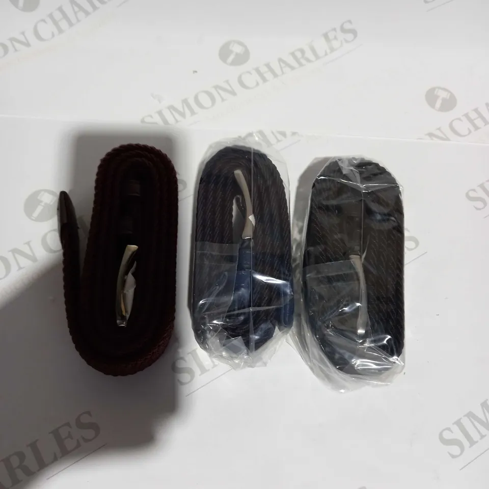 OUTLET BELL & HOWELL SET OF 3 FLEX BELTS