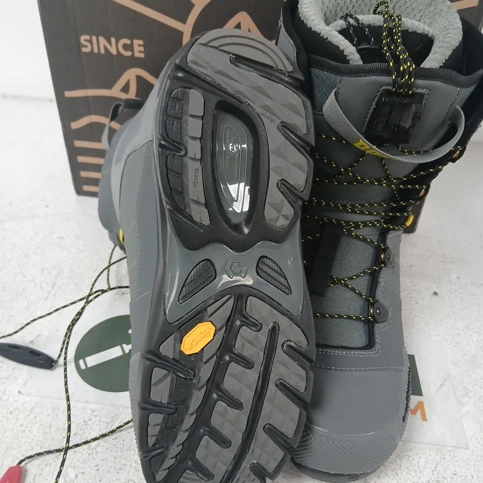 NORTHWAVE DOMAIN SL SNOWBOARD BOOTS – DARK GREY, EU46 (US12) – UK11