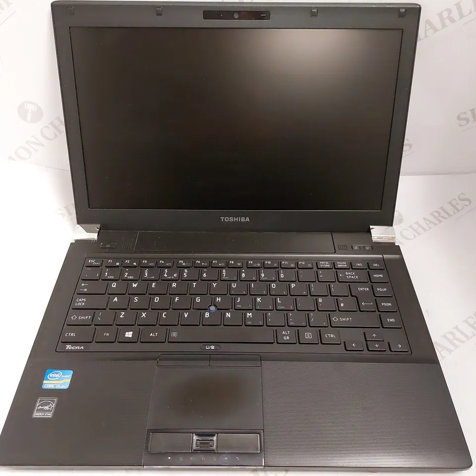 TOSHIBA TECRA LAPTOP - BLACK