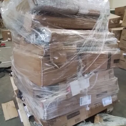 PALLET CONTAINING NEO PRODUCTS SUCH AS;TUBE TENTS,RATTEN GARDEN FURNITURE SET,SUN LOUNGERS,FAN,ELECTRIC CLOTHES AIRER 