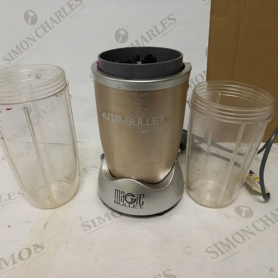 NUTRIBULLET NBLP9 900W BLENDER CHAMPAGNE MULTI-FUNCTION COLD BEVERAGE SMOOTHIE MAKER