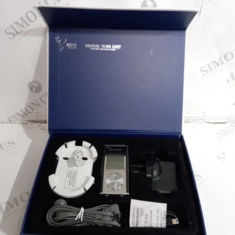 BOXED BUZZ RETAIL DIGITAL TENS UNIT