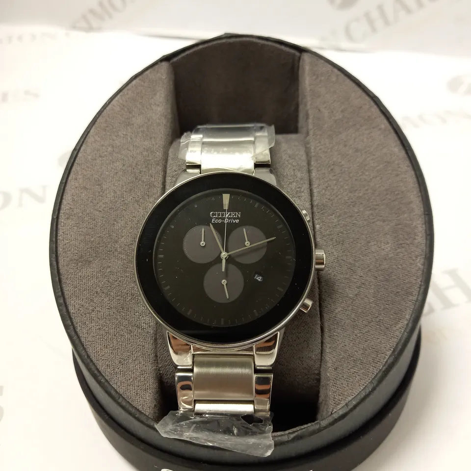 CITIZEN ECO-DRIVE MENS AXIOM CHRONOGRAPH WATCH RRP £279