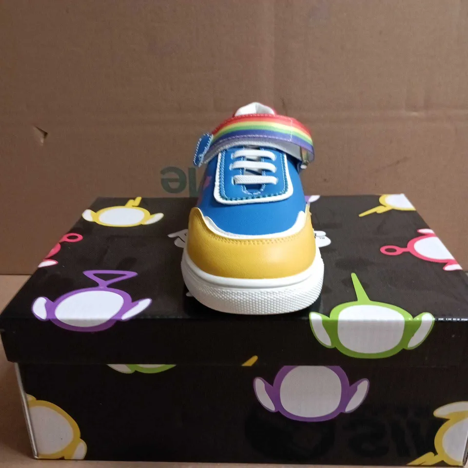 KOI KIDZ TELETUBBYLAND TRAINERS MULTI COLOURED SIZE 13