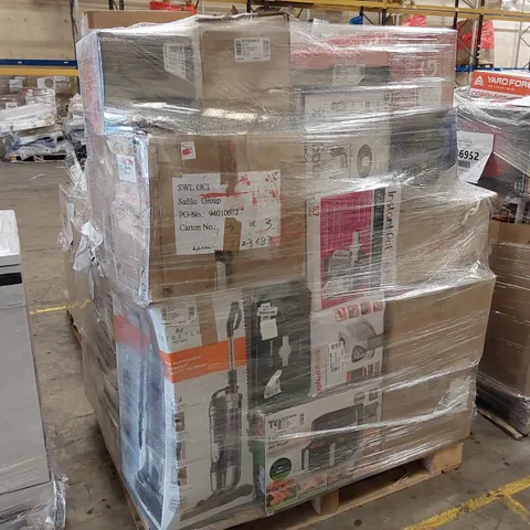 PALLET OF APPROXIMATELY UNPROCESSED RAW RETURN HOUSEHOLD AND ELECTRICAL GOODS TO INCLUDE;