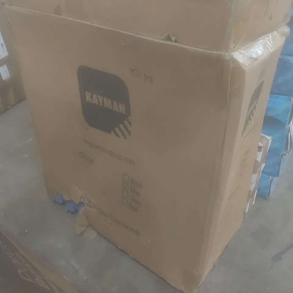 BOX OF KAYMAN EXERCISE MATTS - BLUE